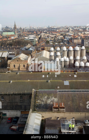 Gravity Bar Panorama, Guinness Storehouse, Dublin, Ireland Stock Photo