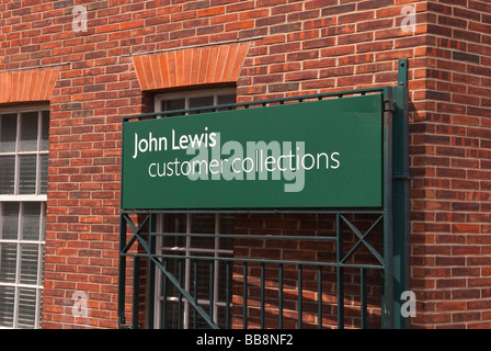 John Lewis customer collection centre. Trumpington, Cambridge. UK Stock ...