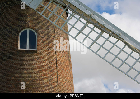 Detail of the Wilton Windmill near Marlborough in Wiltshire, England, United Kingdom, Great Britain Stock Photo