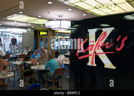 Kaefers restaurant in Terminal One, airport, Frankfurt, Hesse, Germany Stock Photo