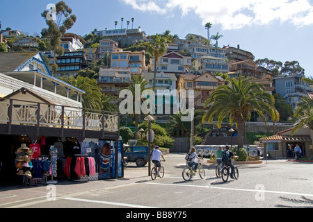 Downtown Avalon on Catalina Island California USA  Stock Photo