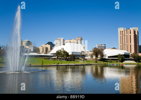 The Adelaide Festival Centre on the Torrens River. Adelaide, South Australia, AUSTRALIA Stock Photo