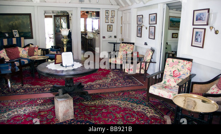 Historic Hermitage Plantation Inn Nevis St Kitts and Nevis Caribbean Stock Photo