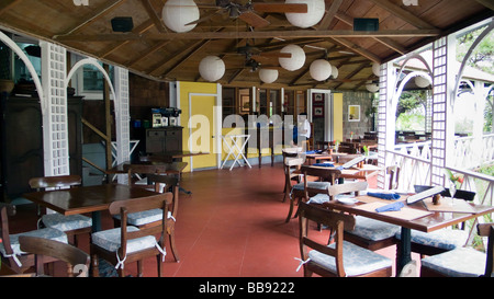 Historic Hermitage Plantation Inn Nevis St Kitts and Nevis Caribbean Stock Photo