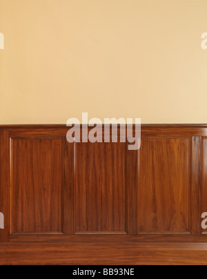 Wood paneling Stock Photo