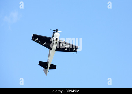 Avions Mundry CAP 232 G-OGBR climbing in flight at Breighton Airfield Stock Photo