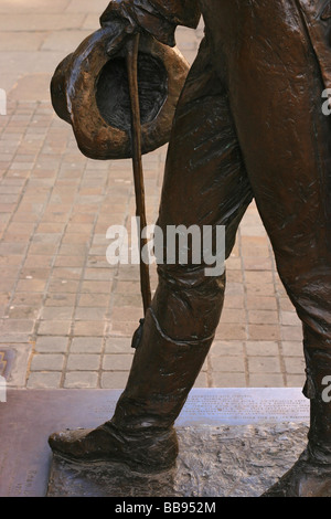 Beau Brummell statue Jermyn Street London UK Stock Photo