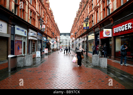 Queen Victoria Street Reading town centre Stock Photo