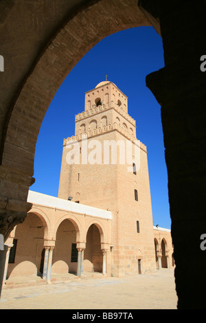 The Great Mosque of Kairouan, Tunisia Stock Photo