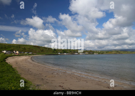 browns bay beach islandmagee county antrim northern ireland uk Stock Photo
