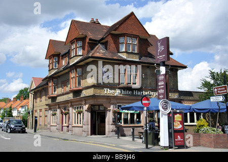 The White Hart Pub, High Street, Orpington, London Borough of Bromley, Greater London, England, United Kingdom Stock Photo