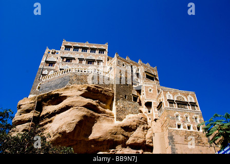 Dhar AlHajar, Yemen Stock Photo