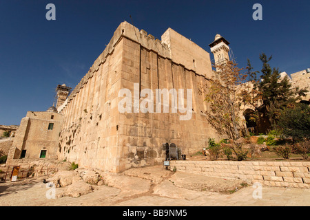 Judea Hebron Mountain The Cave of Machpelah in Hebron Stock Photo