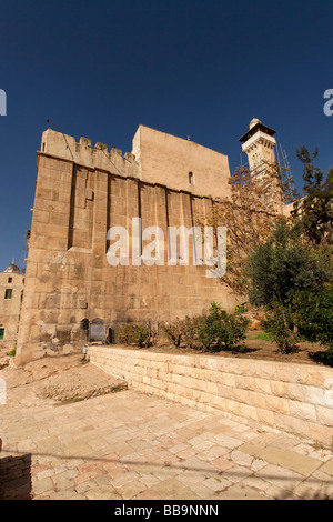 Judea Hebron Mountain The Cave of Machpelah in Hebron Stock Photo