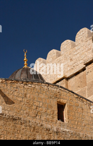 Judea Hebron Mountain The Cave of Machpelah in Hebron Stock Photo