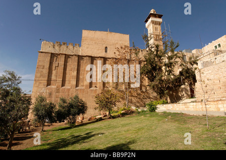 Judea Hebron Mountain The Cave of Machpelah in Hebron Stock Photo