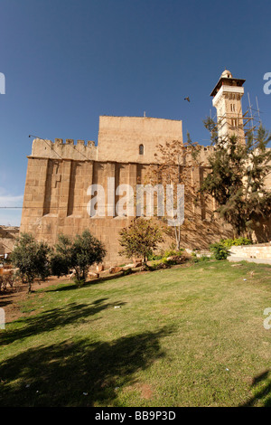 Judea Hebron Mountain The Cave of Machpelah in Hebron Stock Photo