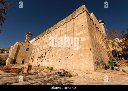 Judea Hebron Mountain The Cave of Machpelah in Hebron Stock Photo