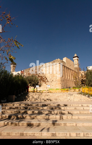 Judea Hebron Mountain The Cave of Machpelah in Hebron Stock Photo