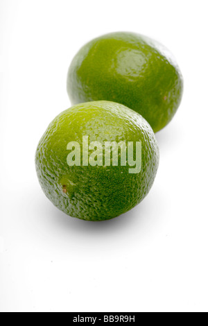 Fresh green sour lime Stock Photo