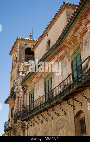 Palacio de Peñaflor Ecija Sevilla Provincia Andalucía Peñaflor Palace in Ecija Seville Andalusia Spain Stock Photo