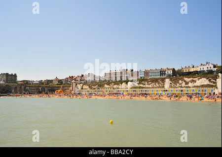 thanet, Broadstairs beach marina seafront sea uk Stock Photo