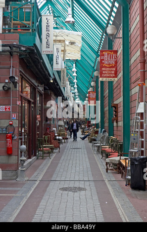 The Marche de St Ouen one of the flea markets of Paris Stock Photo