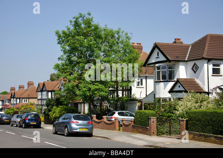 Gravel Road, Bromley Common, Bromley, Greater London, England, United Kingdom Stock Photo