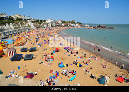 thanet, Broadstairs beach marina seafront sea uk Stock Photo