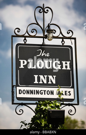 The Plough Inn, Donnington, Gloucestershire, UK Stock Photo