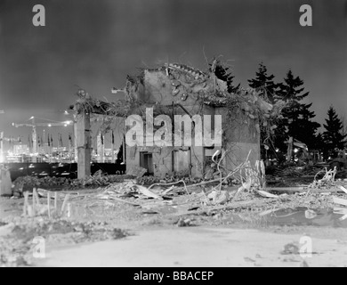 A dilapidated building Stock Photo