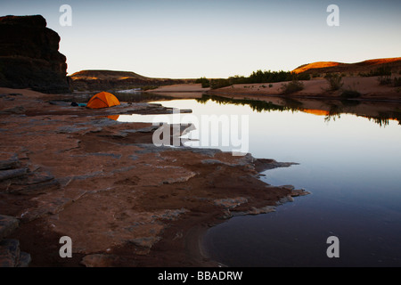 Echo Pools Camp, Fish River Canyon, Namibia Stock Photo