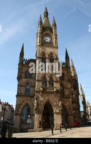 Wool Exchange Bradford Yorkshire England UK an ornate building derived as financial meeting place for the textile industry Stock Photo