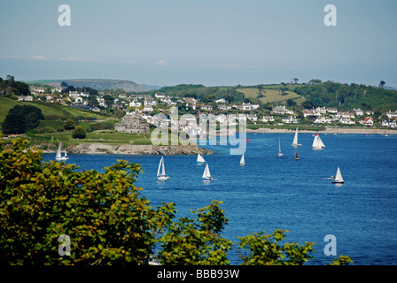 View From Pendennis Castle, Carrick Roads, Falmouth, Cornwall, England 