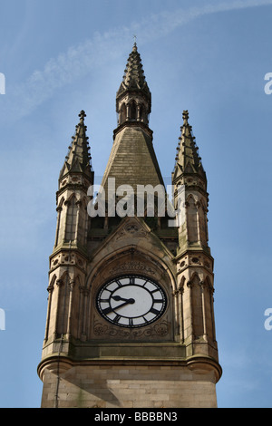 Wool Exchange Bradford Building in Bradford West Yorkshire England was built between 1864 and 1867. Stock Photo