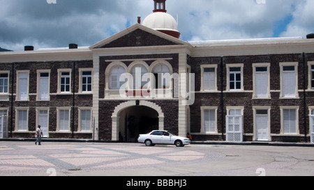 National Museum Georgian style building Basseterre St Kitts Stock Photo