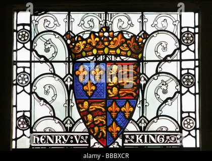 Window in Winchester Great Hall Stock Photo - Alamy
