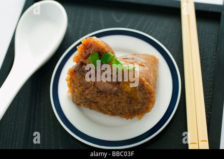 Still life of rice dumpling Stock Photo