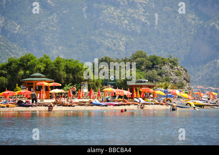 Blue Lagoon Beach, Oludeniz, Mugla Province, Republic of Türkiye Stock Photo