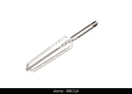 Potato peeler isolated on a white studio background Stock Photo