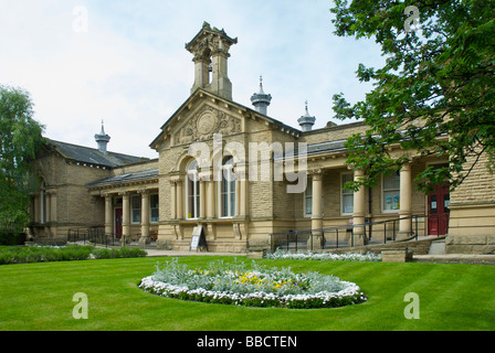 The School, Victoria Road, Saltaire, West Yorkshire, England UK Stock Photo