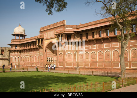 Jahangiri Mahal, Agra Fort, also known as Red Fort, Agra, Uttar Pradesh, India Stock Photo