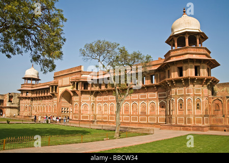 Jahangiri Mahal, Agra Fort, also known as Red Fort, Agra, Uttar Pradesh, India Stock Photo