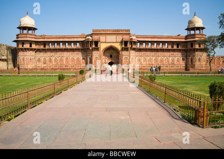 Jahangiri Mahal, Agra Fort, also known as Red Fort, Agra, Uttar Pradesh, India Stock Photo