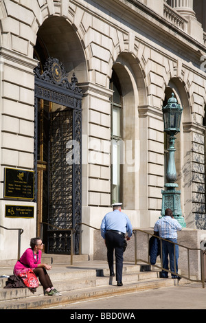 Free Library on Logan Square Philadelphia Pennsylvania USA Stock Photo