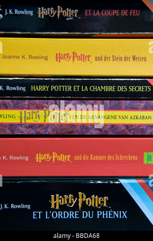 Harry Potter saga. Books written in Italian. Milan, February 7th, 2019  Stock Photo - Alamy