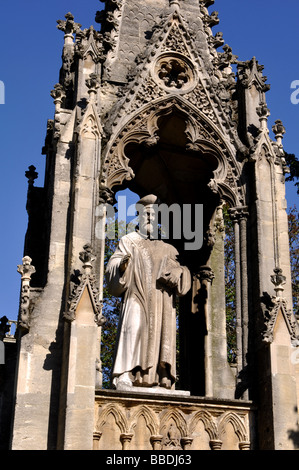 Bishop Hooper Monument, Gloucester, Gloucestershire, England, UK Stock Photo