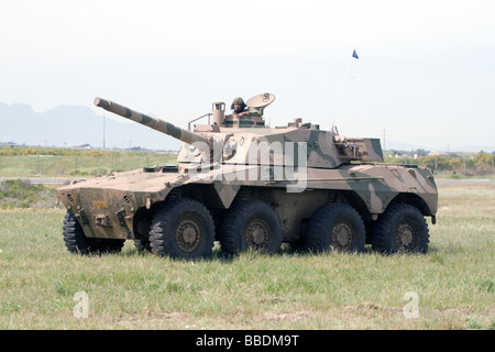 A Rooikat Armoured Fighting Vehicle of the South African South African National Defence Force. Stock Photo