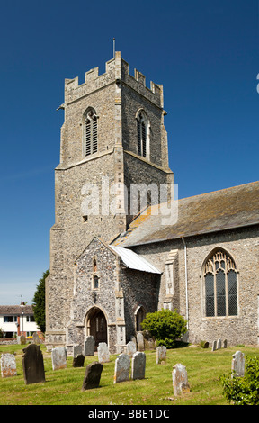 UK England Norfolk Hemsby Parish Church Stock Photo