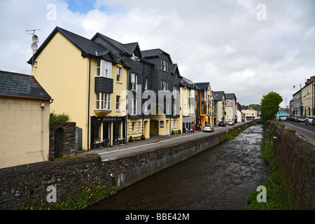 Bandon town west Cork Ireland , river view. Stock Photo